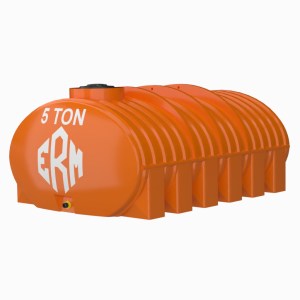 5 Ton Yatay Plastik Su Deposu