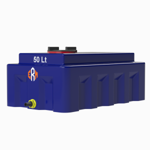 50 Litre Düz Lacivert Plastik Su Deposu